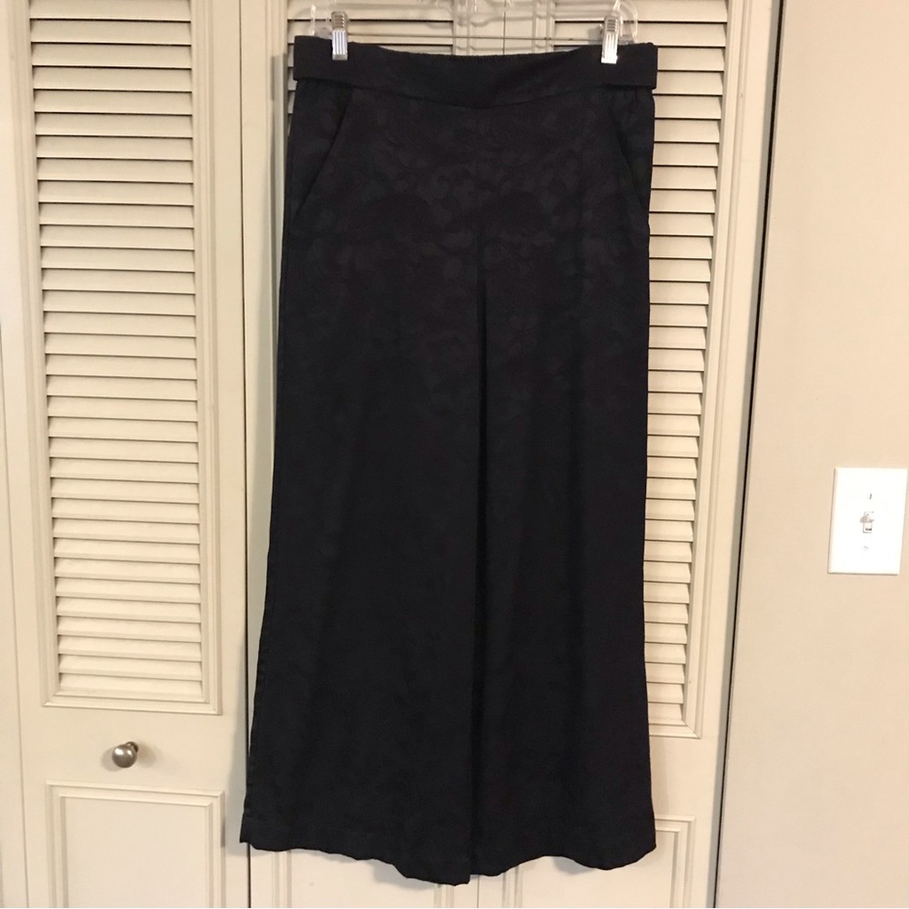 Wilfred Black Wide-Leg Pants